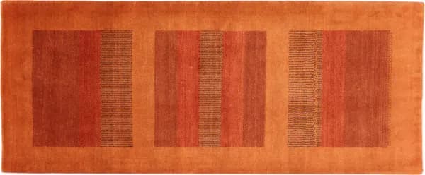 Hand-knotted Kashkouli, 205 × 83 cm