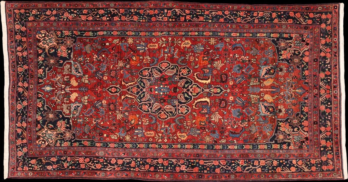 Bidjar Teppich 7950 — Garrous, 300 × 162 cm | RUGSOCIETE