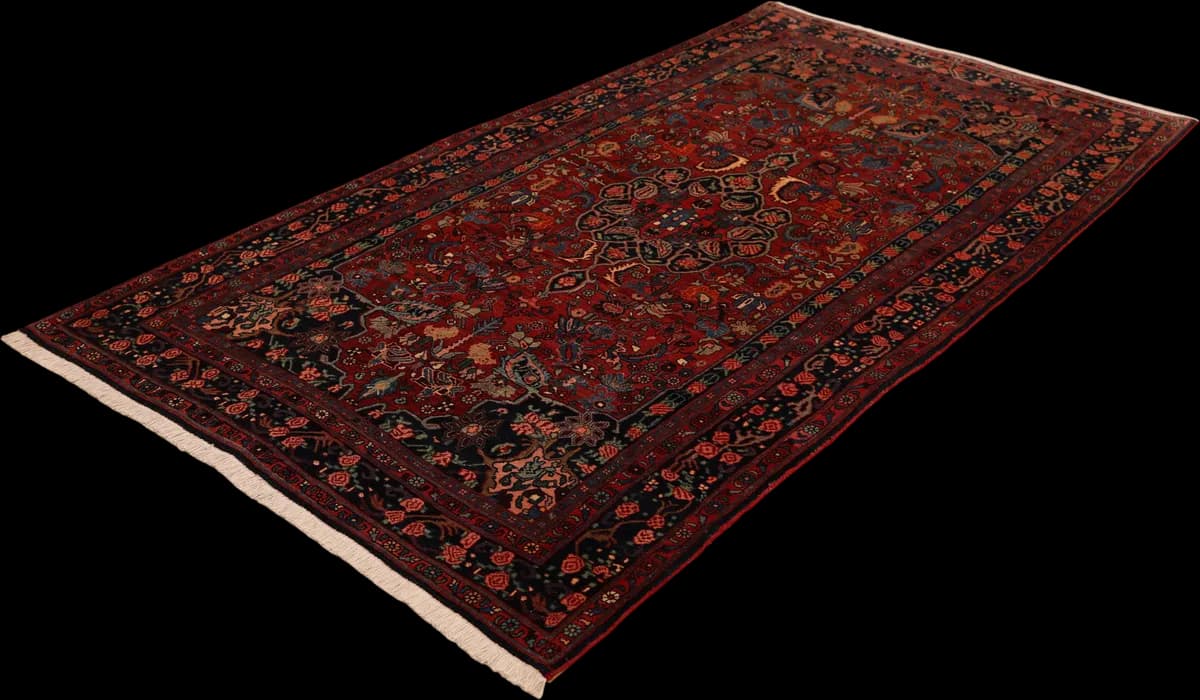Bidjar Teppich 7950 — Garrous, 300 × 162 cm — detail | RUGSOCIETE