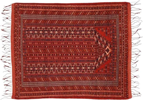 Hand-knotted Turkaman, 119 × 101 cm