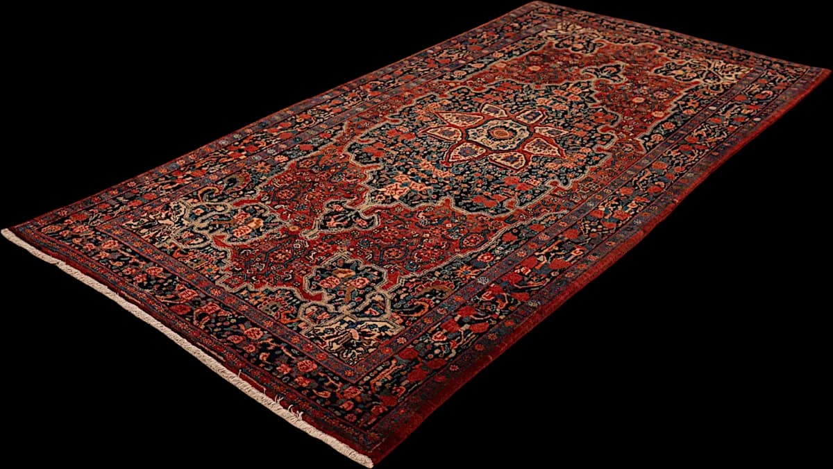 Bidjar — Garrous, 291 × 152 cm — detail | RUGSOCIETE