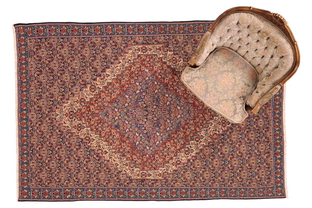 Kelim — Kelim Kordestan, 287 × 194 cm — detail | RUGSOCIETE