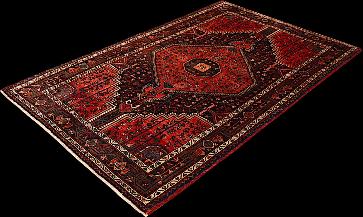 Hamadan — Beghardeh, 209 × 126 cm — detail | RUGSOCIETE
