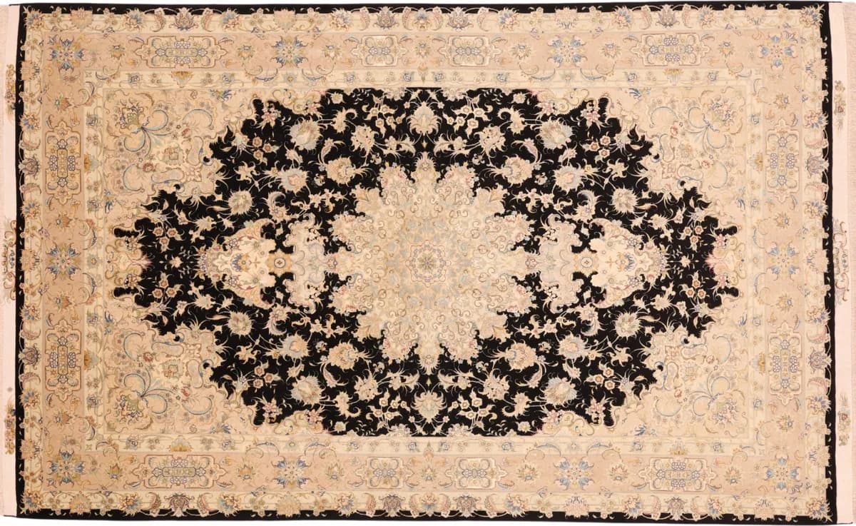 Hand-knotted Tabriz 55 rug, 320 × 195 cm — RUGSOCIETE Hamburg Speicherstadt