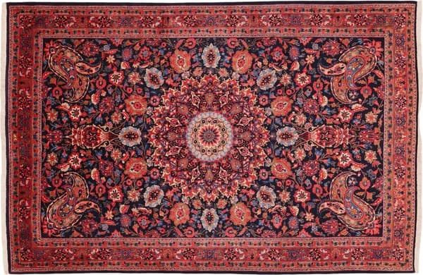 Hand-knotted Dorokhsh, 316 × 210 cm