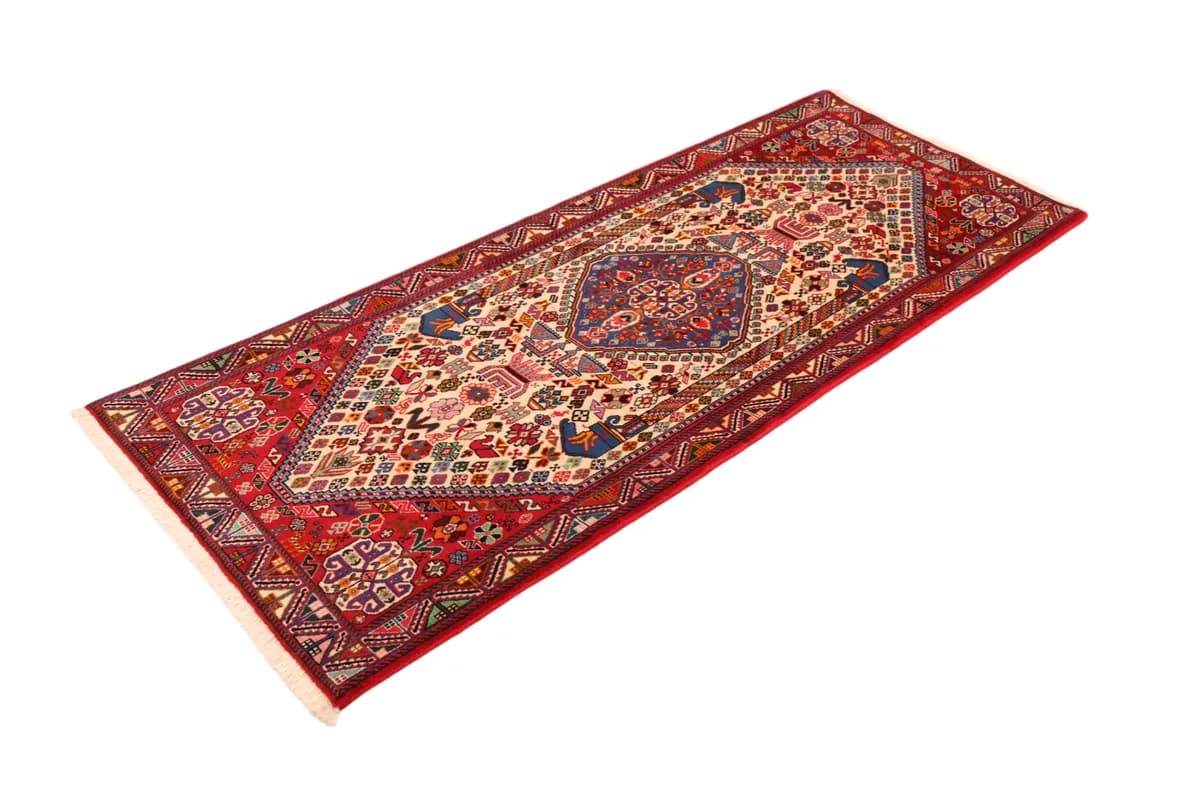 Shiraz — Kashkouli, 201 × 78 cm — detail | RUGSOCIETE
