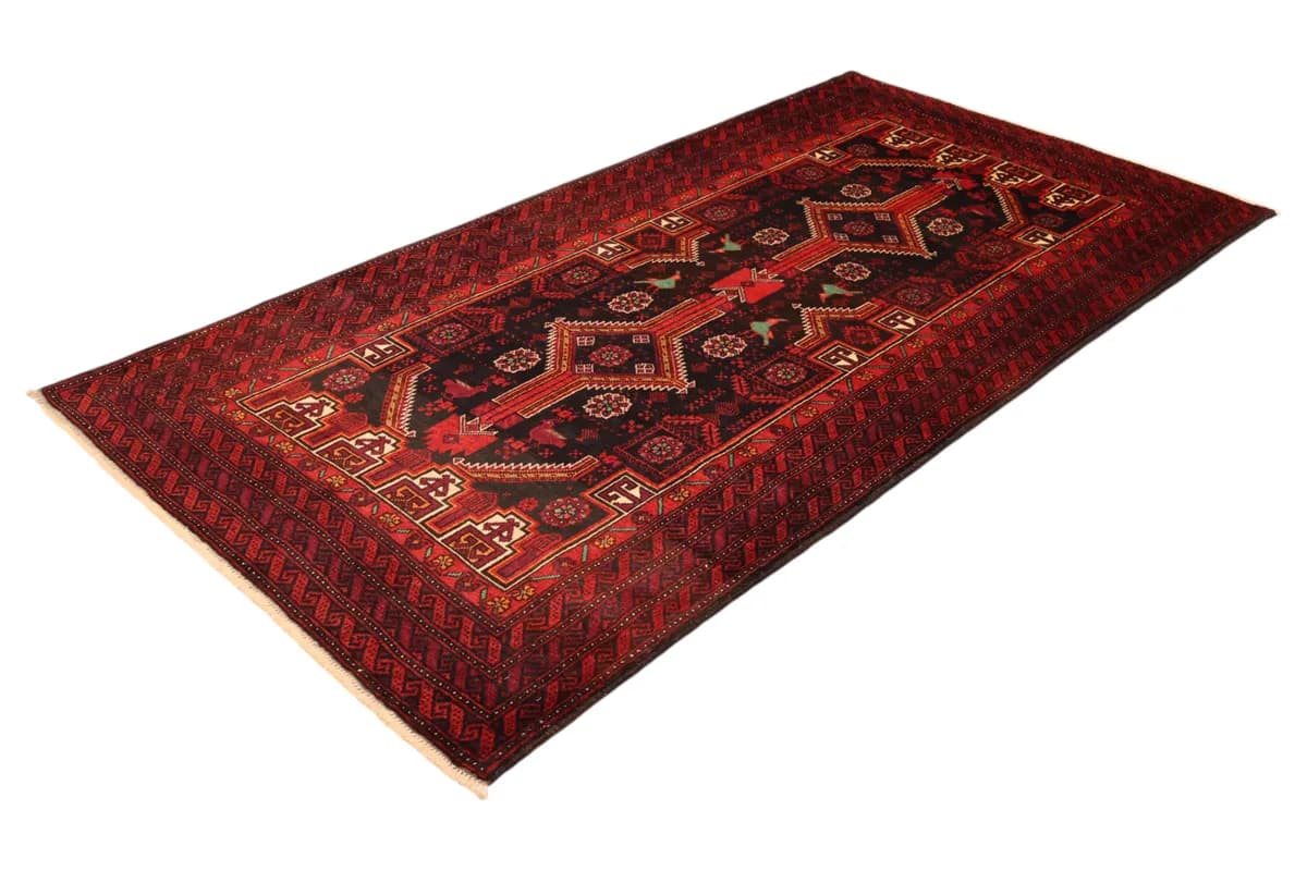 Belutsch — Belutsch, 249 × 125 cm — detail | RUGSOCIETE