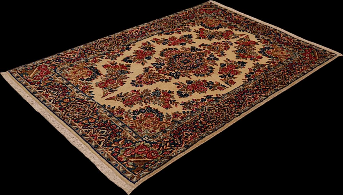 Kerman — Ravar, 169 × 112 cm — detail | RUGSOCIETE
