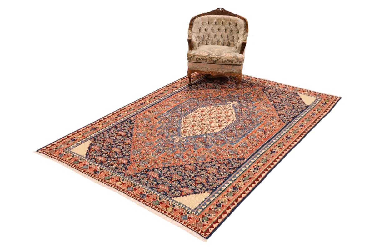 Kelim — Kelim Kordestan, 296 × 196 cm — detail | RUGSOCIETE