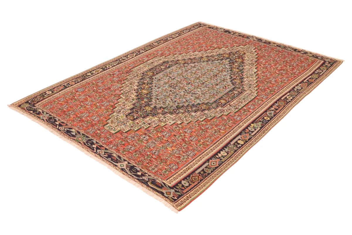 Kelim — Kelim Kordestan, 280 × 194 cm — detail | RUGSOCIETE