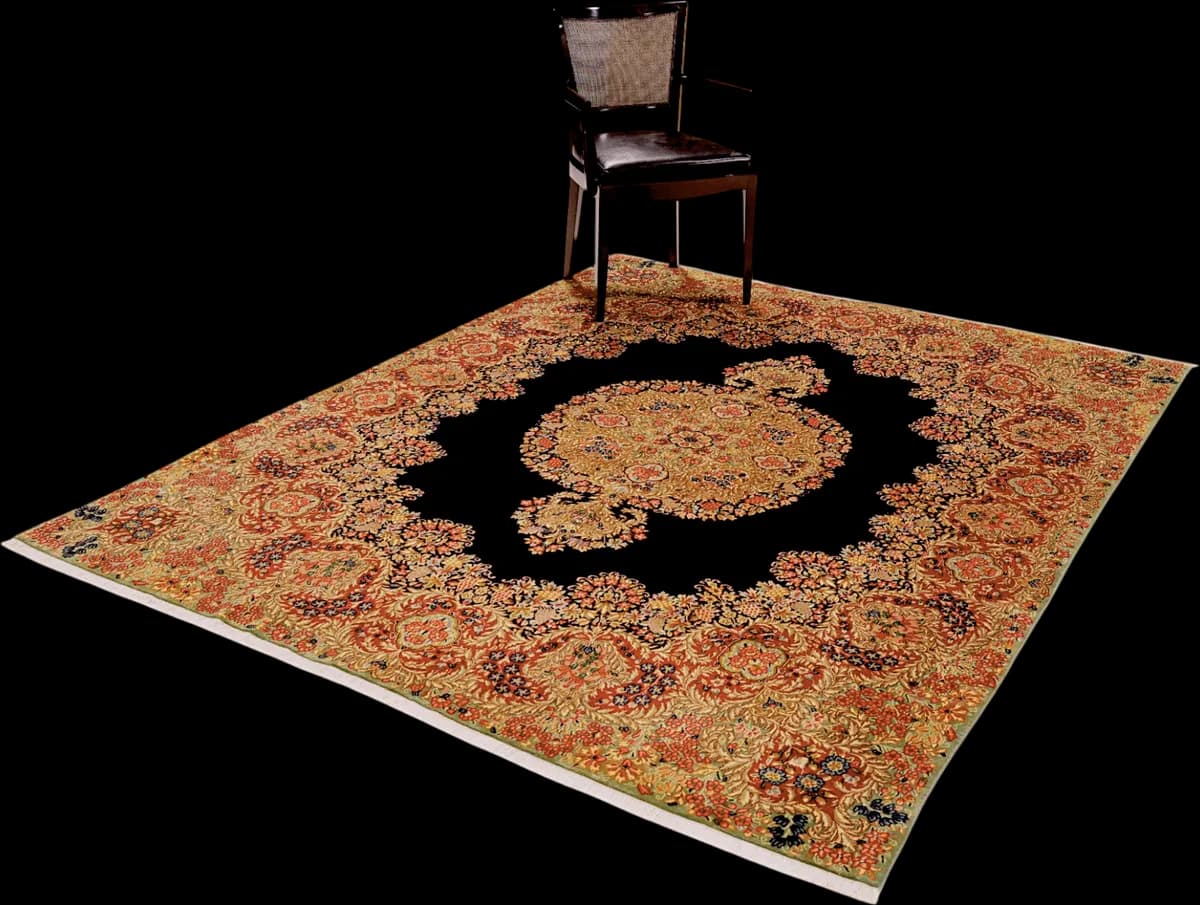Kerman — Ravar, 250 × 193 cm — detail | RUGSOCIETE