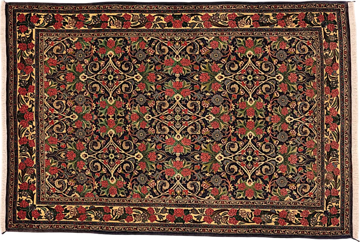 Hand-knotted Bidjar rug, 159 × 108 cm — RUGSOCIETE Hamburg Speicherstadt