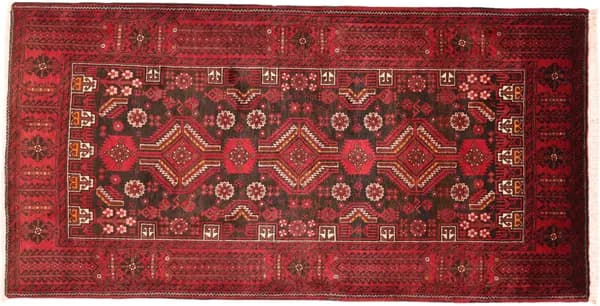 Hand-knotted Belutsch, 210 × 105 cm