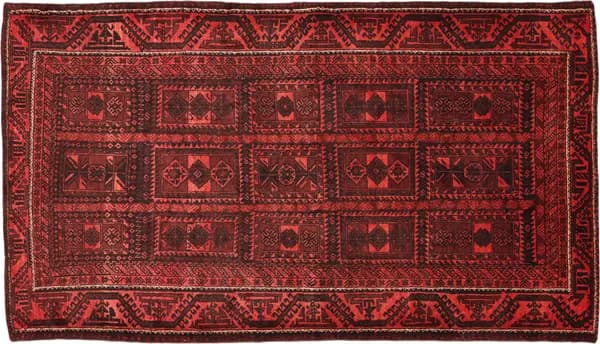 Hand-knotted Belutsch, 205 × 117 cm