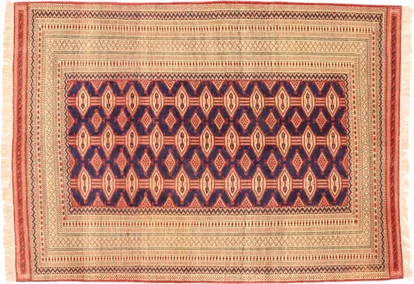 Hand-knotted Turkaman, 168 × 123 cm