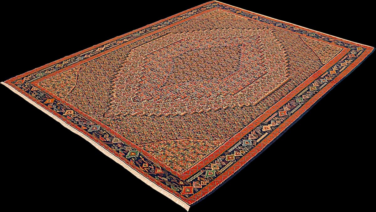 Kelim — Kelim Kordestan, 282 × 211 cm — detail | RUGSOCIETE