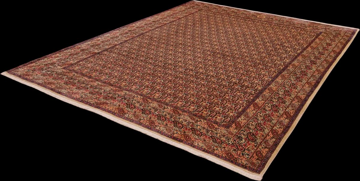 Moud — Dorokhsh, 335 × 254 cm — detail | RUGSOCIETE