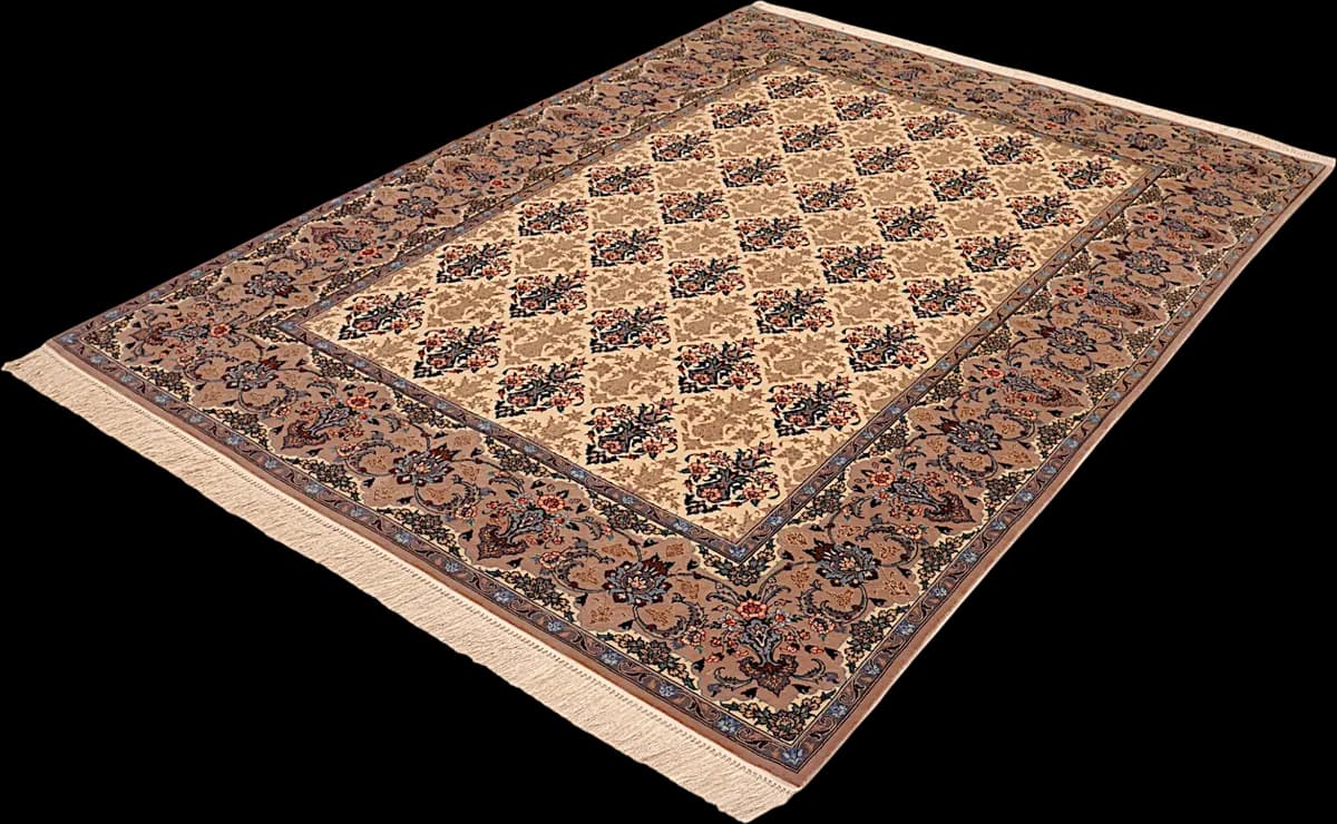 Isfahan — Isfahan, 218 × 155 cm — detail | RUGSOCIETE