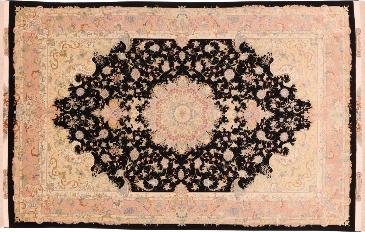 Hand-knotted Tabriz rug, 315 × 200 cm — RUGSOCIETE Hamburg Speicherstadt