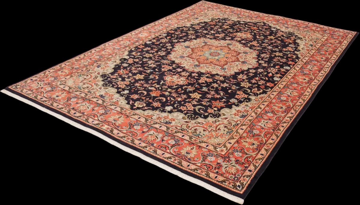 Kashan — Yazd, 296 × 196 cm — detail | RUGSOCIETE