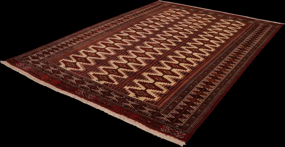 Turkaman — Turkaman, 316 × 223 cm — detail | RUGSOCIETE