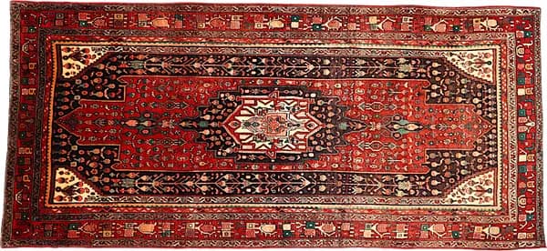 Hand-knotted Garrous, 324 × 148 cm