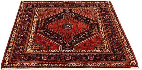 Beghardeh rug — view 3, 144 × 136 cm | RUGSOCIETE
