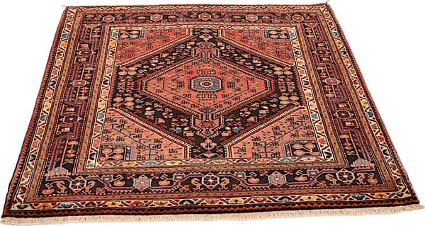 Beghardeh rug — view 4, 144 × 136 cm | RUGSOCIETE