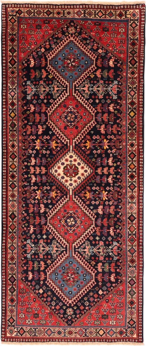 Yalameh rug — view 3, 201 × 84 cm | RUGSOCIETE