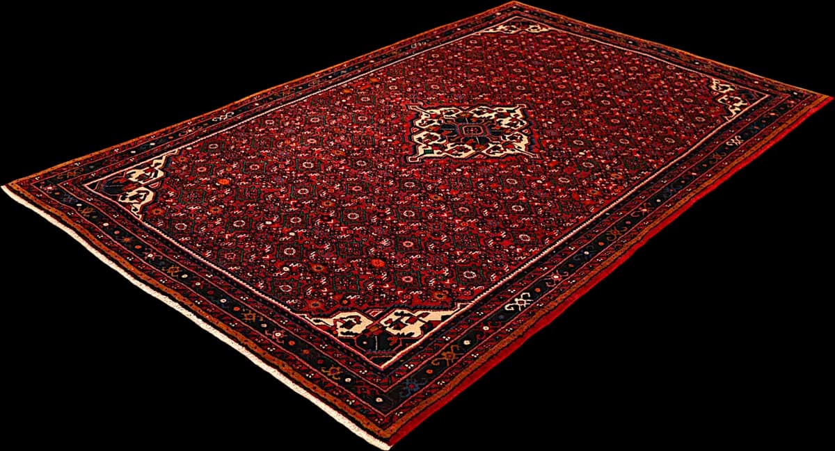 Hamadan — Hossein-Abad, 329 × 206 cm — detail | RUGSOCIETE