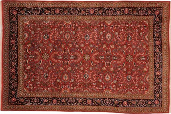 Hand-knotted Scherkat, 319 × 213 cm