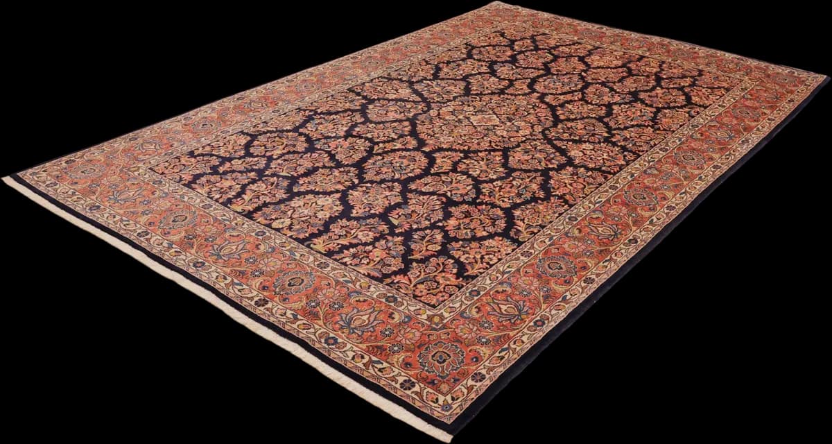 Sarough — Sarough, 323 × 206 cm — detail | RUGSOCIETE