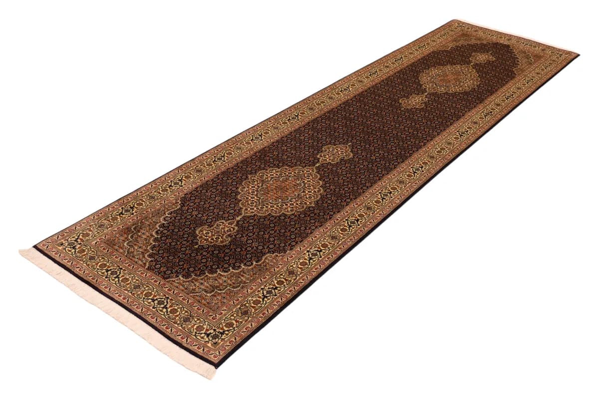 Tabriz — Tabriz Exklusive, 290 × 78 cm — detail | RUGSOCIETE