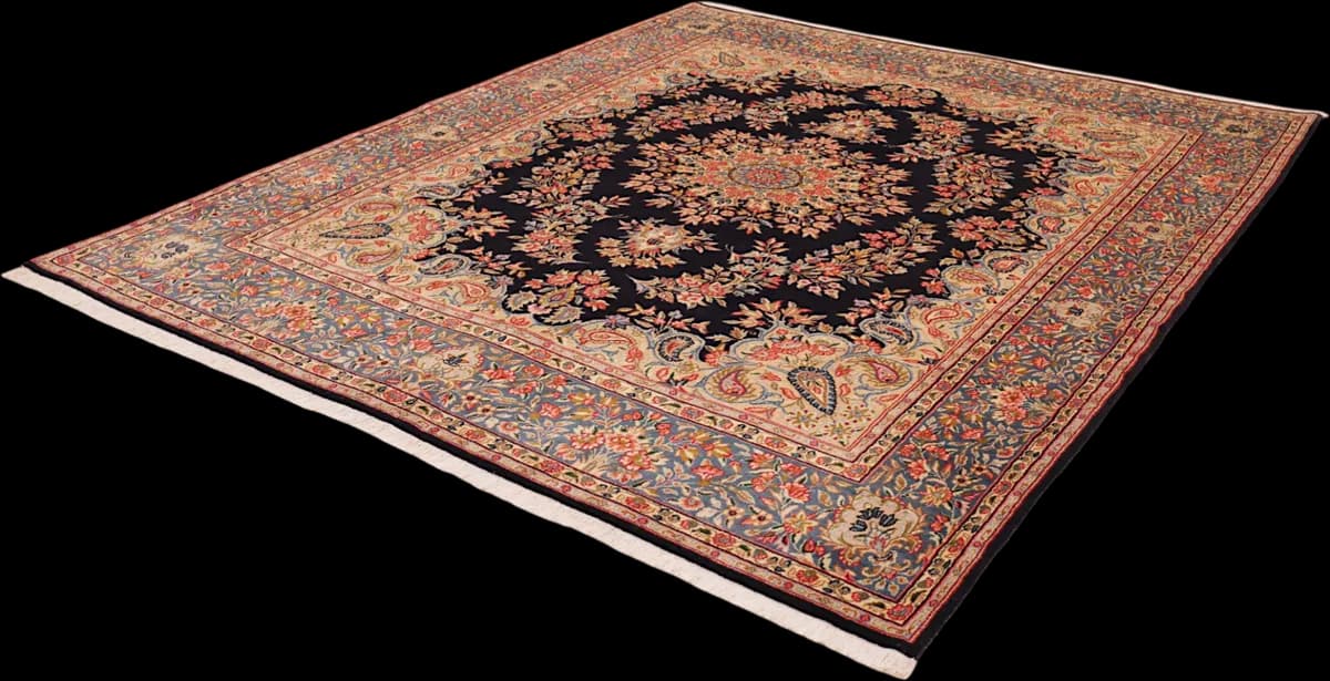 Kerman — Ravar, 247 × 200 cm — detail | RUGSOCIETE