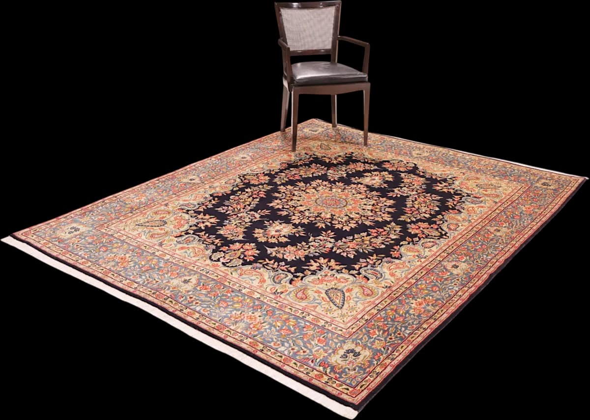 Kerman — Ravar, 247 × 200 cm — detail | RUGSOCIETE