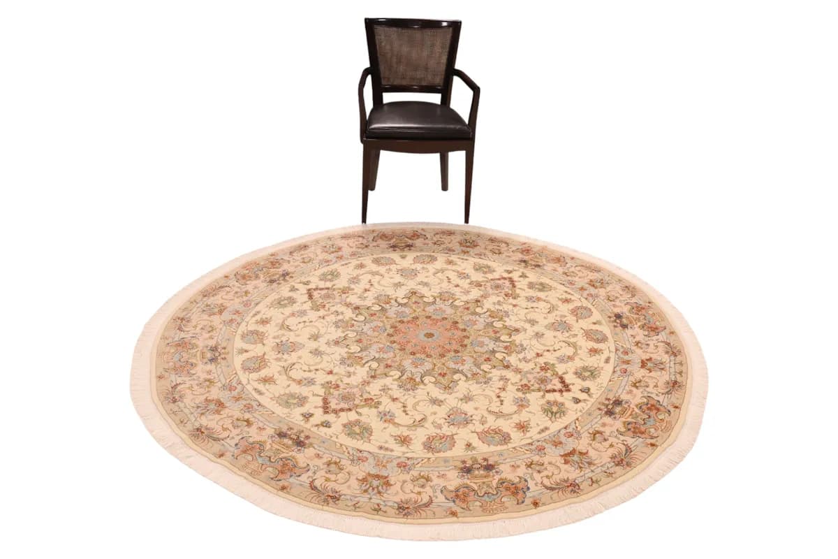 Tabriz 50 Raj — Tabriz 50 FL, 201 × 201 cm — detail | RUGSOCIETE