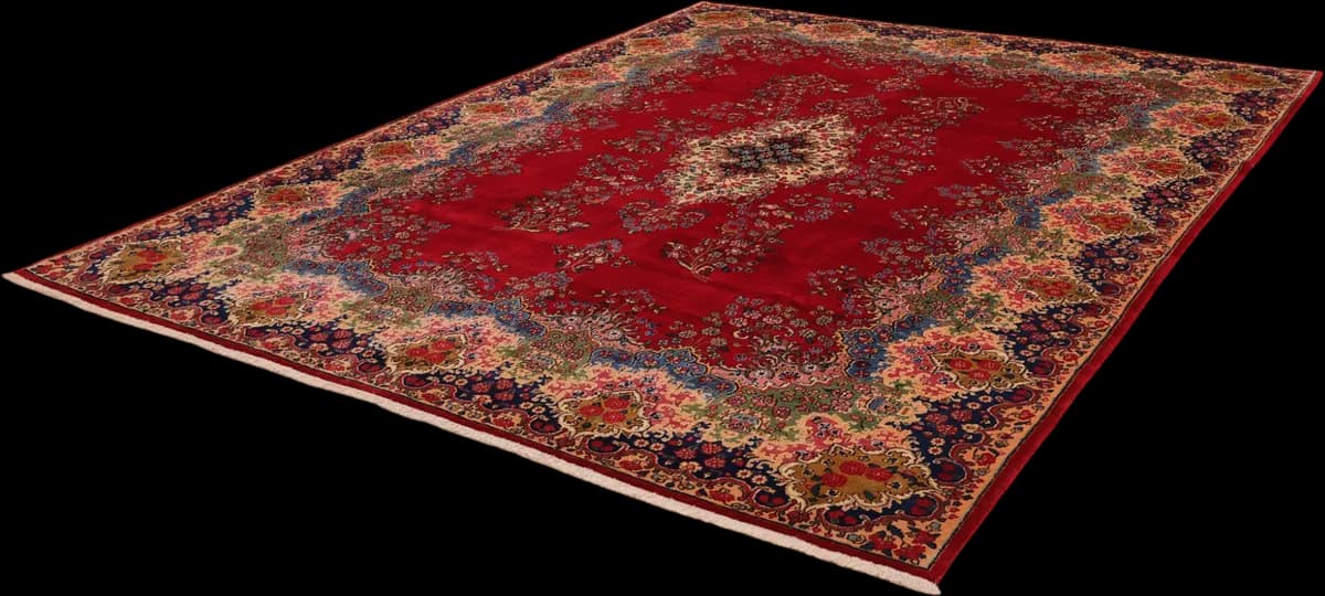 Moud — Dorokhsh, 344 × 259 cm — detail | RUGSOCIETE