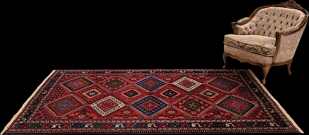 Yalameh — Yalameh, 244 × 164 cm — detail | RUGSOCIETE