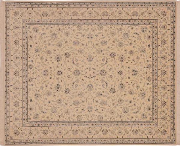 Hand-knotted Nain, 299 × 251 cm