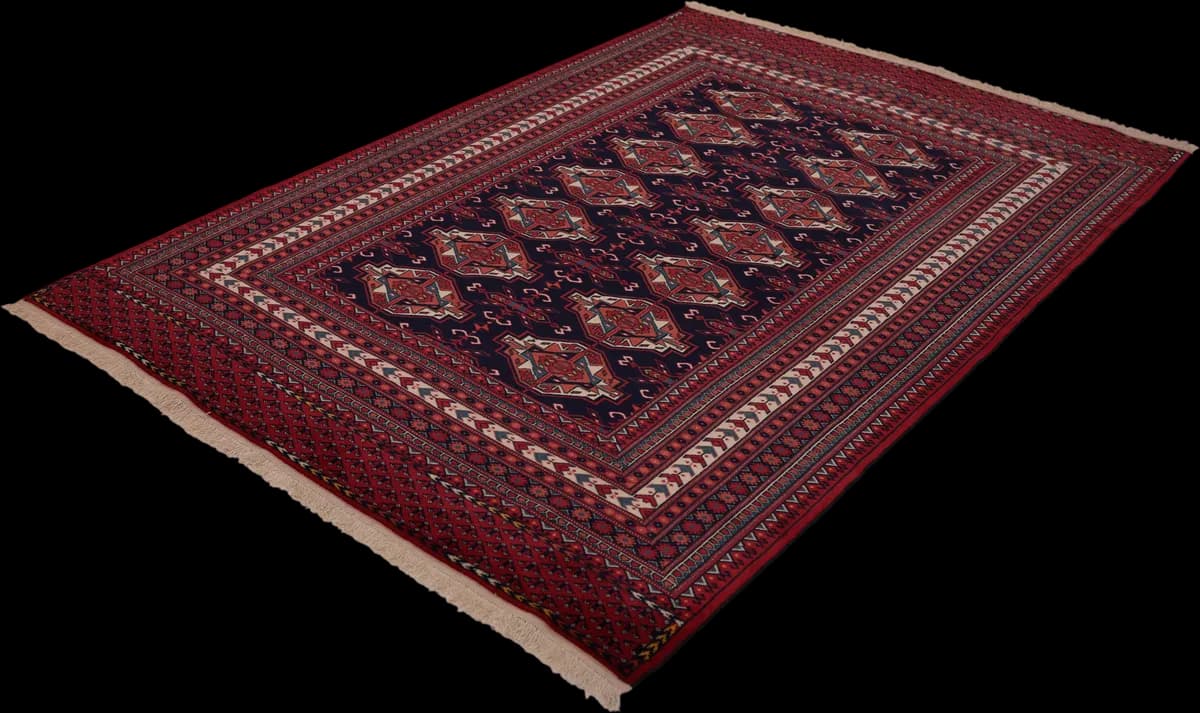 Turkaman — Turkaman, 216 × 149 cm — detail | RUGSOCIETE
