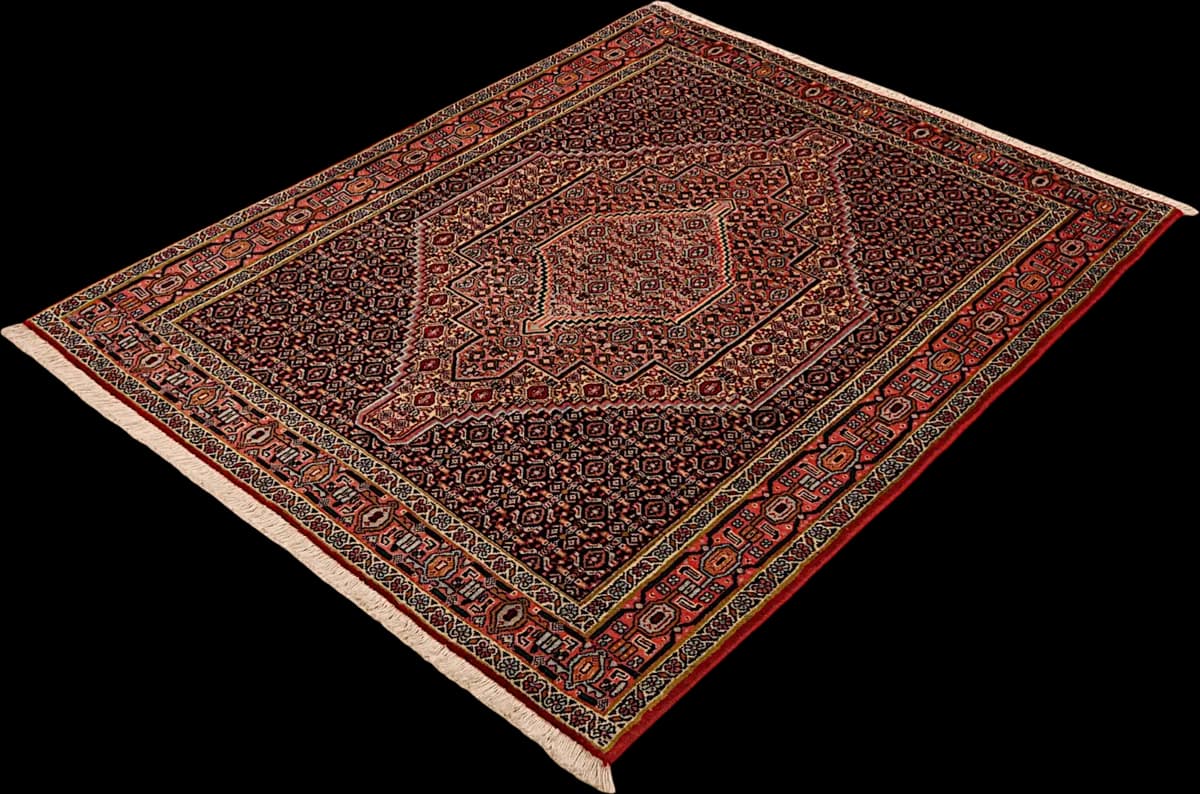 Senneh — Senneh, 152 × 120 cm — detail | RUGSOCIETE