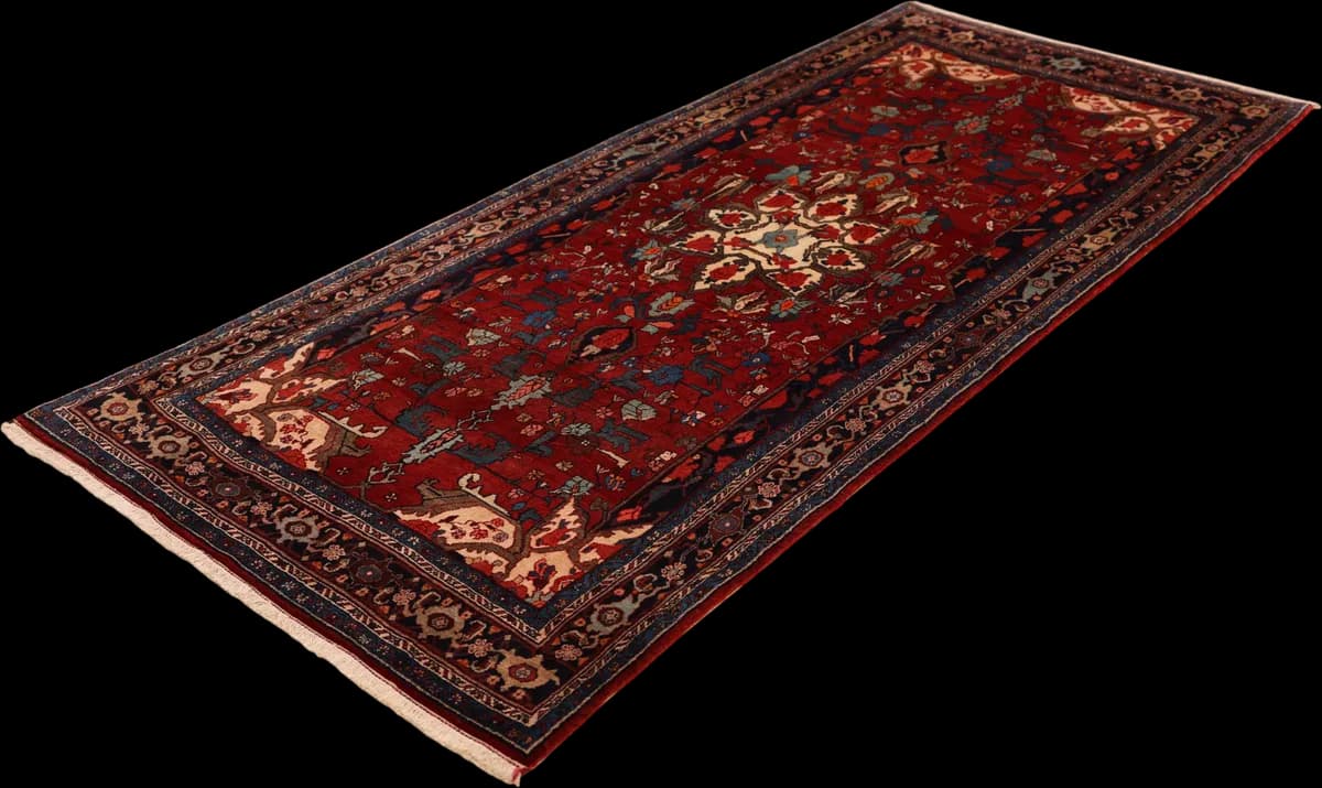 Kordi — Garrous, 331 × 145 cm — detail | RUGSOCIETE