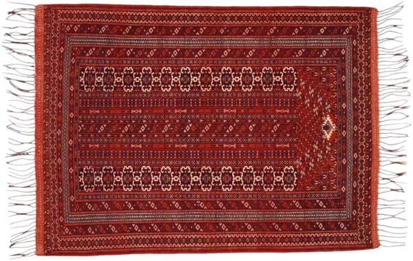 Hand-knotted Turkaman, 137 × 102 cm