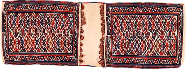 Hand-woven Kelim, 124 × 44 cm